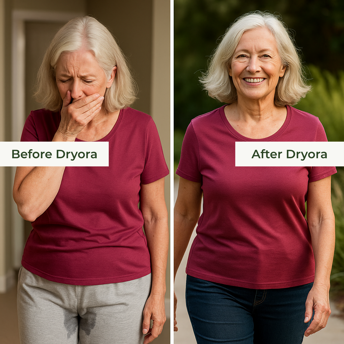 Dryora™ | Confidence Briefs for Real Women with Real Leaks