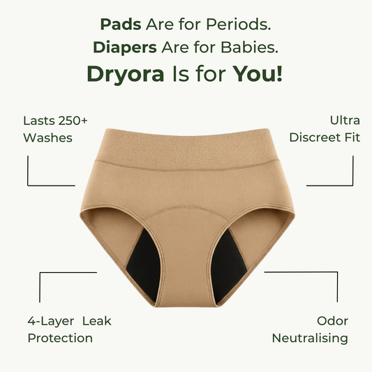 Dryora™ | Confidence Briefs for Real Women with Real Leaks (Copy)